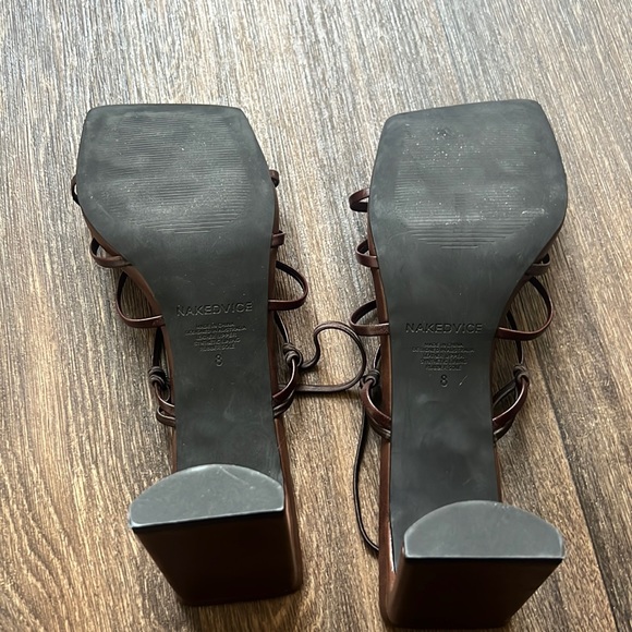 Naked Vice Heeled Sandal - Picture 4 of 6